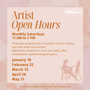 Artist Open Hours 